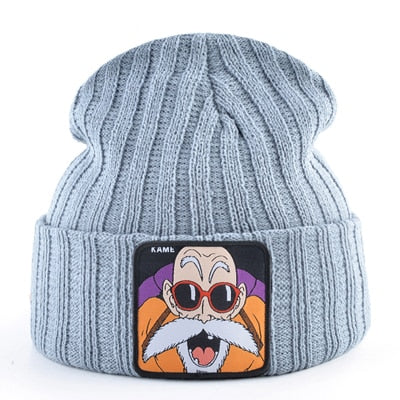 Bonnet manga gris dragon ball tortue géniale