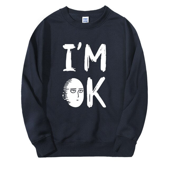 One Punch Man Saitama I'M OK Manga Sweater