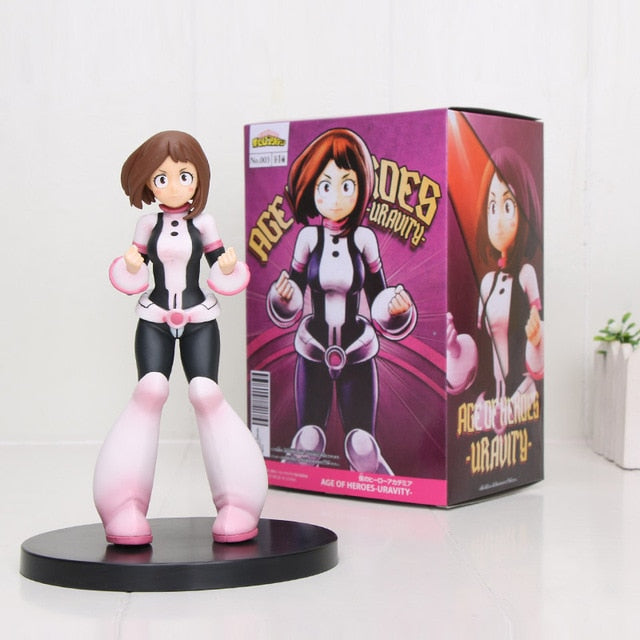 Figurine manga Uravity my hero academia avec boite