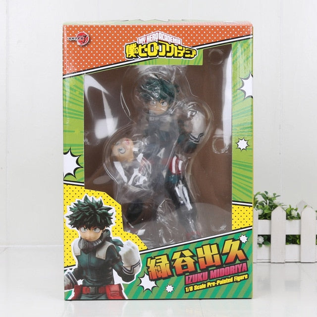 Figurine manga izuku midoriya my hero academia avec boite