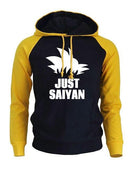 Sweat Manga Jaune Dragon Ball Z Just Saiyan