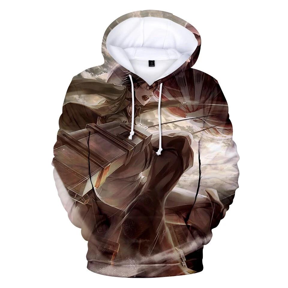 Sweatshirt Manga Attack on Titan Charge Eren