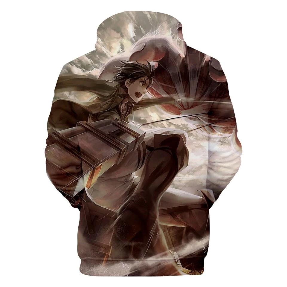 Sweatshirt Manga Attack on Titan Charge Eren