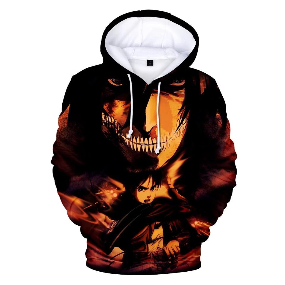 Sweatshirt Manga Attack on Titan Eren Titan