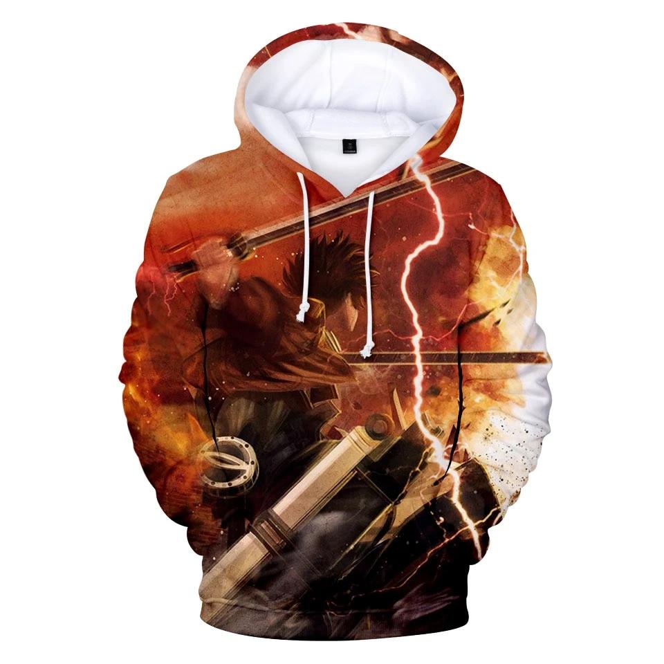 Sweatshirt Manga Attack on Titan Eren explosion