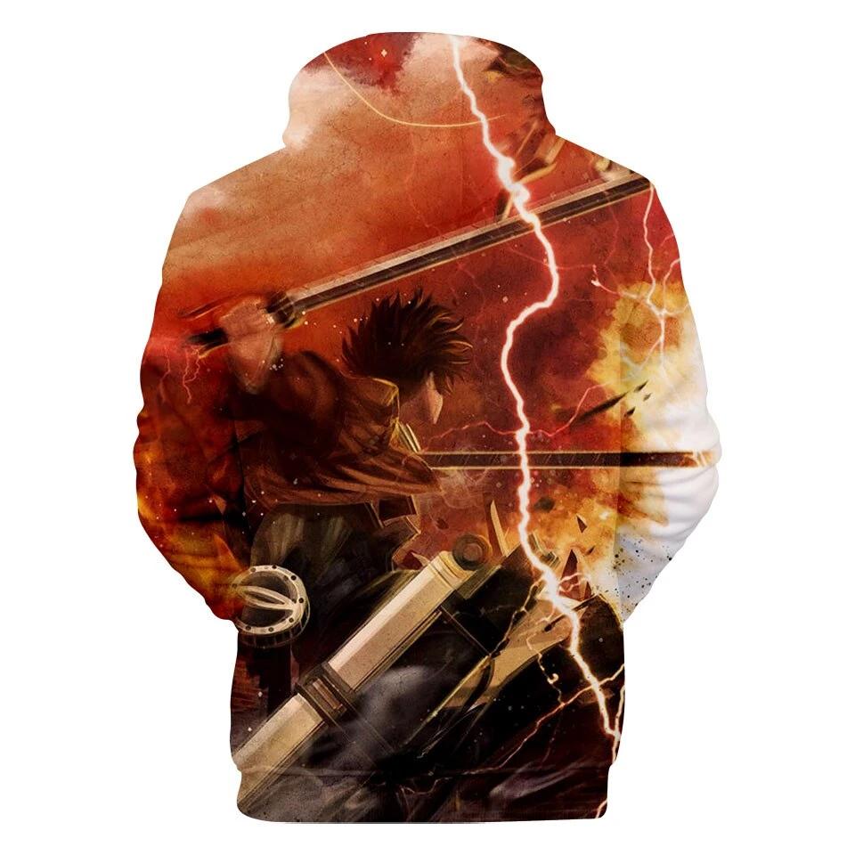 Sweatshirt Manga Attack on Titan Eren explosion