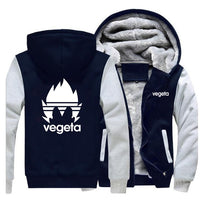 Veste manga polaire navy vegeta