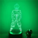 3D LED lamp Dragon ball Goku SSJ