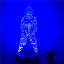 3D LED lamp Dragon ball Goku SSJ