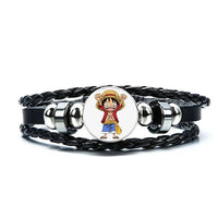 bracelet cuir manga Monkey D.Luffy  one piece 