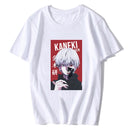 T shirt streetwear blanc ken kaneki 