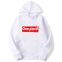 Hoodie blanc One piece