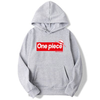 Hoodie gris  One piece