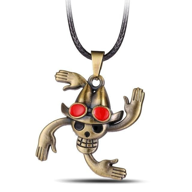 Nico Robin Jolly Roger manga necklace