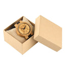 Montre manga en bois à quartz one piece avec boite