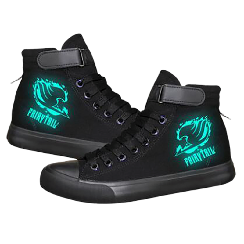 Chaussures manga logo fluorescent Fairy Tail