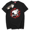 T shirt streetwear noir logo japonais fairy tail