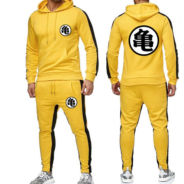 Jogging manga Jaune Kame kanji dbz