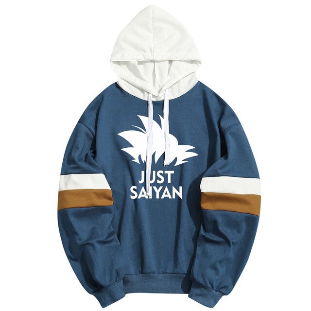 Sweatshirt Manga Streetwear Just Saiyan DBZ