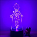 3D LED lamp Dragon ball prince Vegeta