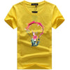 T shirt jaune courant électrique