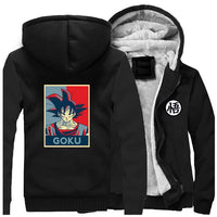 Veste polaire Goku noir