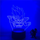 3D LED lamp Vegeta Dragon ball