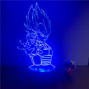 DBZ Vegeta 3D LED Lamp