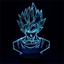 3D LED lamp Dragon ball Goku super saiyan 1