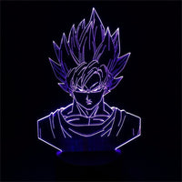 3D LED lamp Dragon ball Goku super saiyan 1