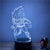 Lampe LED 3D Dragon ball Saiyan Vegeta