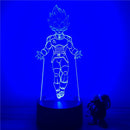 3D LED lamp Dragon ball prince Vegeta