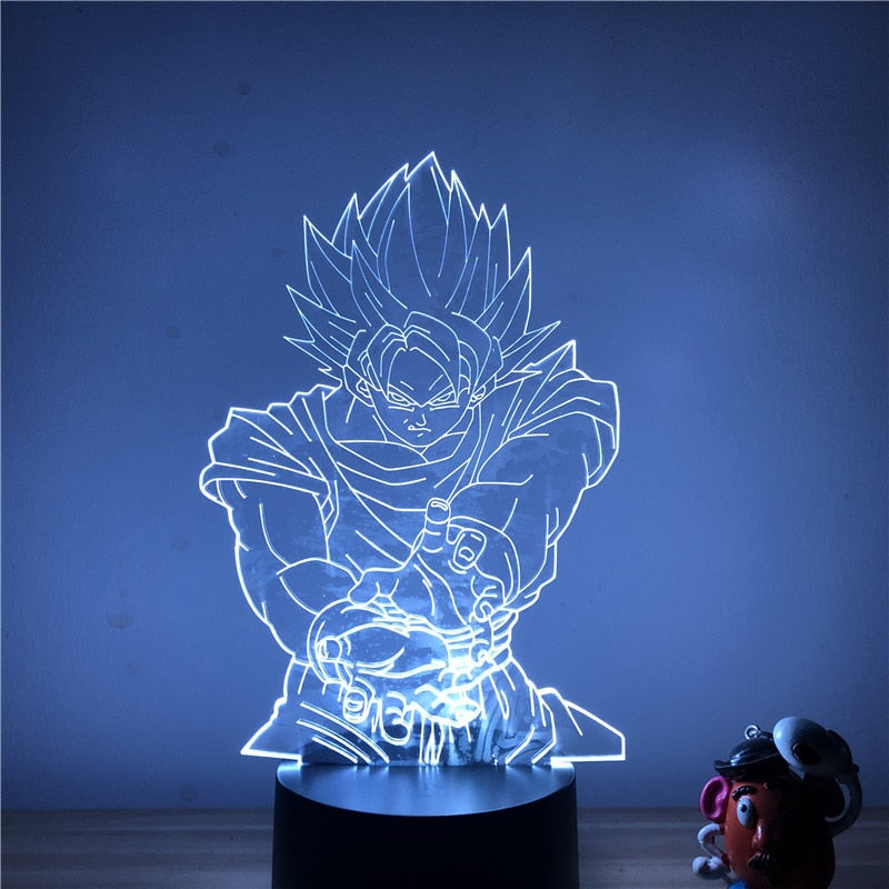 3D LED lamp Dragon ball Kaméhaméha