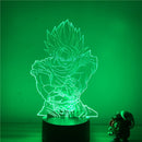 3D LED lamp Dragon ball Kaméhaméha