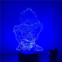 3D LED lamp Dragon ball Kaméhaméha