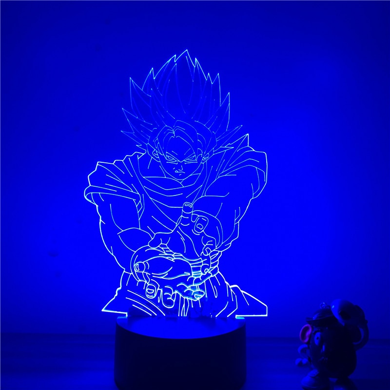 3D LED lamp Dragon ball Kaméhaméha