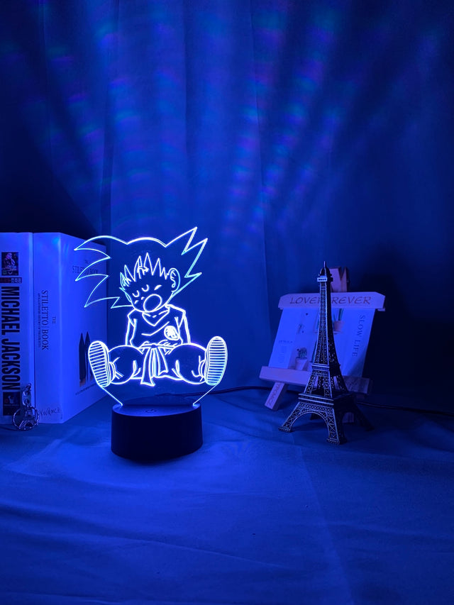 3D LED lamp Dragon ball Goku small