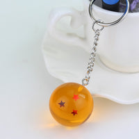 Porte clef boule de cristal 3 étoiles dragon ball z