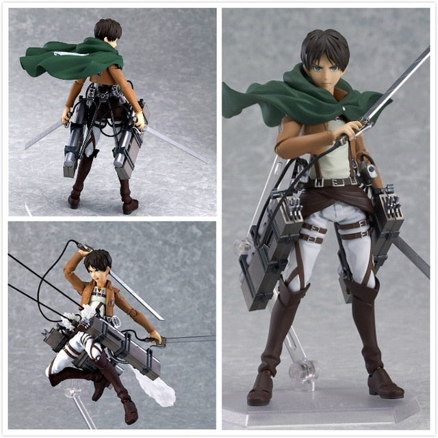 Figurine manga eren jaeger attaque des titans