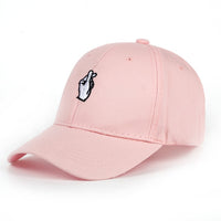 Casquette rose Streetwear vue de profil