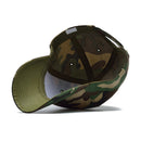 Casquette camouflage militaire vue intérieur