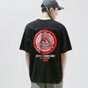 T-Shirt triangle oeil Streewear noir vue de dos