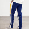 Pantalon Jogging jaune bleu vue de dos