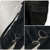 Pantalon Streetwear cargo original noir sangle poche