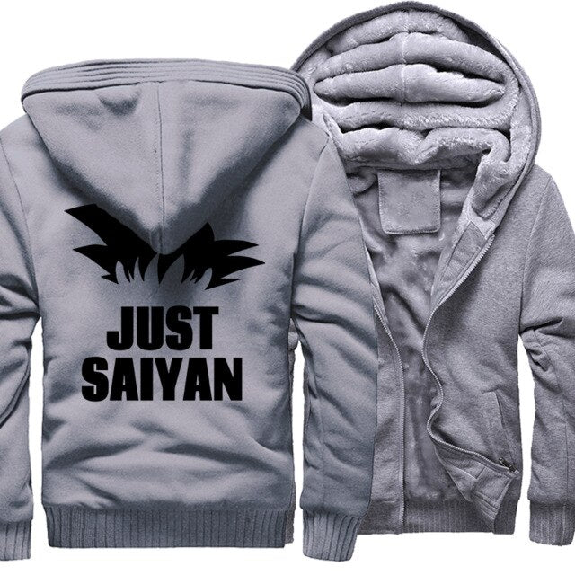 Just Saiyan DBZ Polar Manga Jacket