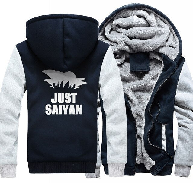 DBZ Just Saiyan Fleece Manga Jacket