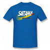 T-shirt manga bleu saitama logo nike one punch man