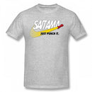 T-shirt manga gris saitama logo nike one punch man