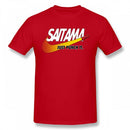 T-shirt manga rouge saitama logo nike one punch man