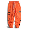 Cargo pants orange Streetwear vue de face